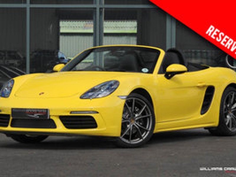 RESERVED - Porsche 718 Boxster manual