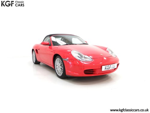2004 A Late Porsche Boxster 986 with 25584 Miles and Full History SOLD