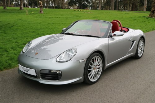 2008 Porsche RS60 Boxster Manual GT Silver 1403 of 1960 made SOLD
