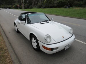 1991 Porsche 964 C2 Targa - 5 Speed, Two Owners For Sale