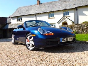 2000 Porsche 986 Boxster 3.2 S - 1 owner, 19k miles, concours SOLD