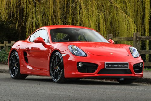 2013 Porsche Cayman S 981 PDK Coupe Guards Red PASM PSE BOSE In vendita