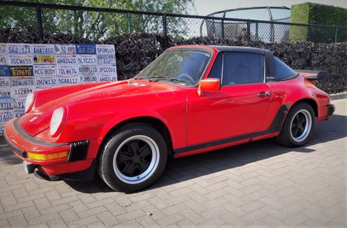 1982 LHD Porsche 911 sc 3.0 Targa red LEFT HAND DRIVE For Sale
