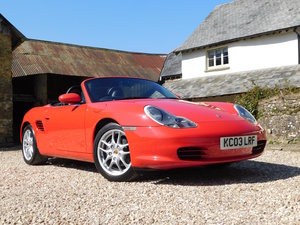 2003 Porsche 986 Boxster 2.7 - facelift, 50k, excellent history VERKOCHT