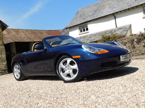 1999 Porsche Boxster 2.5 manual - 16k miles, 2 owners, incredible SOLD