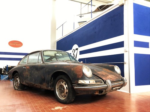 1965 Porsche 912 with Air Cooling - restoration project In vendita
