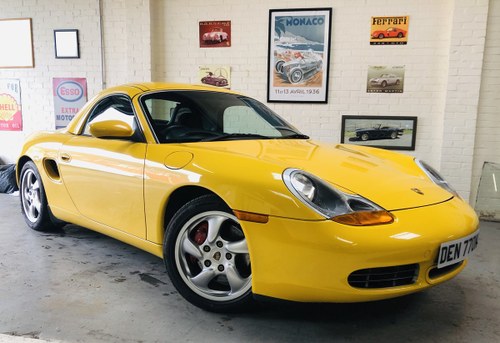 2000 PORSCHE 986 BOXSTER 3.2 S - LOW MILES AND OWNERS, HUGE SPEC SOLD