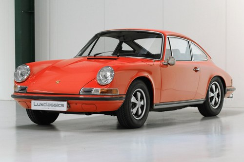 1968 1969 Porsche 911 T Restored Blood Orange For Sale