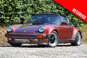 1986 RESERVED - Porsche 911 Carrera 3.2 Turbo-Look SSE Targa VERKAUFT