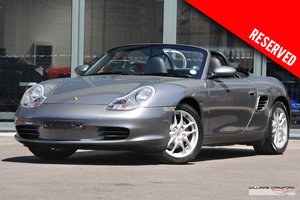 2004 RESERVED - Porsche 986 Boxster manual VERKAUFT