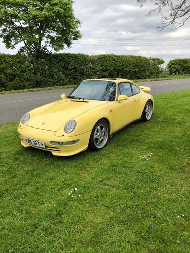 1997 Porsche Carrera 911 Yellow For Sale