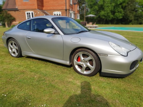 2003 Porsche C4S Turbo body 911, Silver full history In vendita