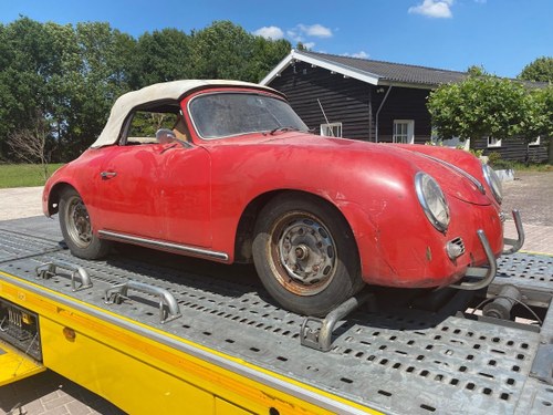 1956 Porsche 356 A Convertible, VERKOCHT
