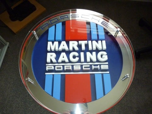 Porsche Martini Racing Table. For Sale