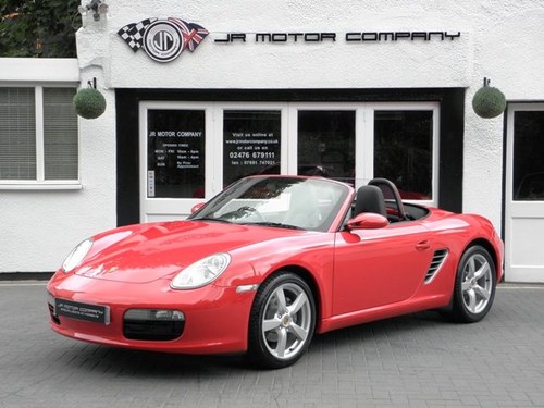 2007 Porsche Boxster 2.7 Manual Guards Red Huge Spec! SOLD