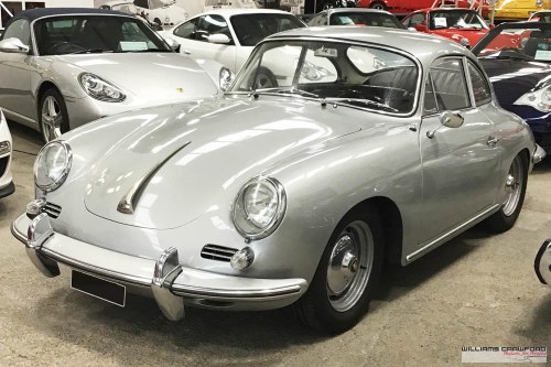1963 Porsche 356 B T6 1600 S LHD coupe by Karmann VERKAUFT