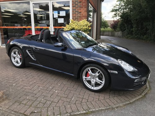 2005 PORSCHE BOXSTER “S” (1 owner & just 14,000 miles from new) SOLD