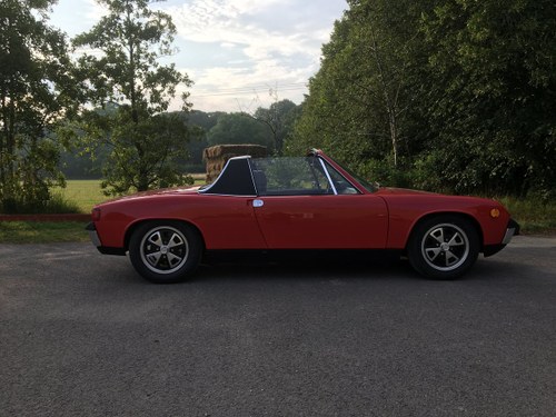 1973 Porsche 914 1.7 litre, 60,000 miles from new, rust free SOLD