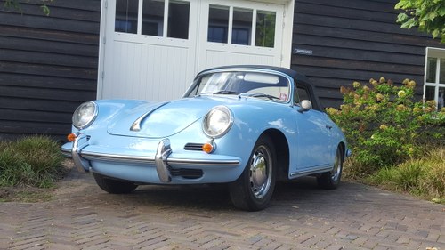 1964 Porsche 356 SC Cabriolet (matching numbers) For Sale