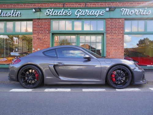 2016 Porsche Cayman GT4 SOLD