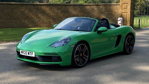2020 Porsche Boxster GTS 4.0 VERKAUFT