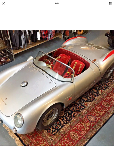 1955 Porsche 550 spyder replica VENDUTO