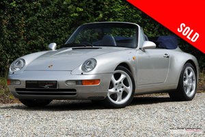 1997 Porsche 993 Carrera 2 Tiptronic S cabriolet VERKAUFT