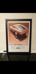 Original 1978 Porsche 924 Framed Advert For Sale