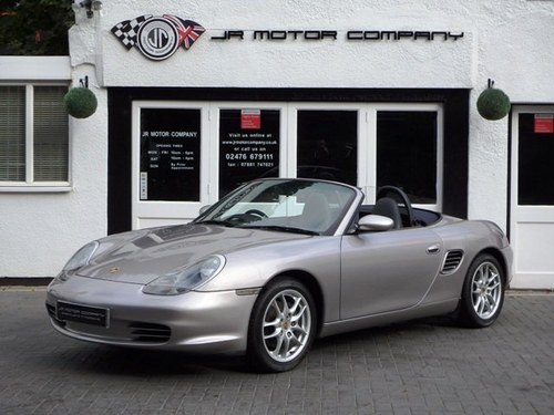 2003 Boxster 2.7 Manual Meridian Silver 48000 Miles 2 owners! SOLD