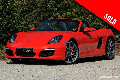 2013 Porsche 981 Boxster S PDK VERKAUFT