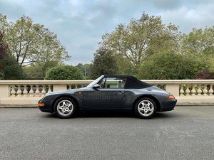 1994 911 (993) Cabriolet C4 in Aventura Green For Sale