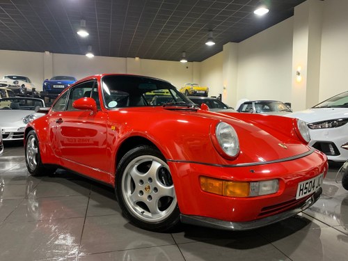 1990 PORSCHE 911 964 TURBO ONLY 19,580 MILES For Sale