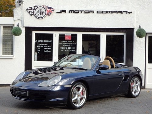 2003 Porsche Boxster 3.2 S Manual Huge rare spec only 70000 Miles SOLD