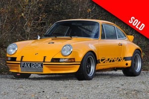 1972 Porsche 911 RSR Look RHD VERKAUFT