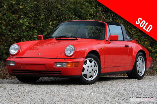 1991 Porsche 964 (911) Carrera 2 Tiptronic S Targa VENDIDO