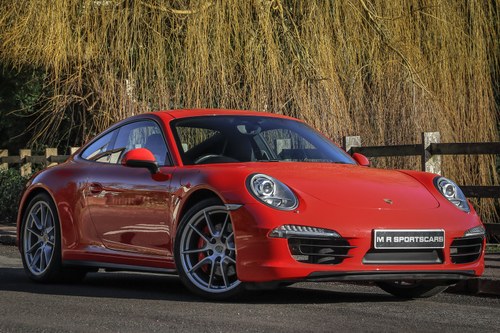 2013 Porsche 911 Carrera 4S 991 PDK Coupe Guards Red For Sale