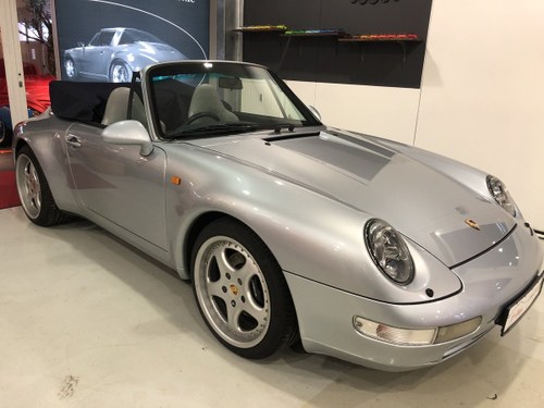 1995 993 Convertible RHD*low Miles* Trade in LHD Car !!* SOLD