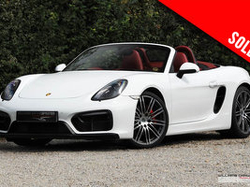 Porsche 981 Boxster GTS manual
