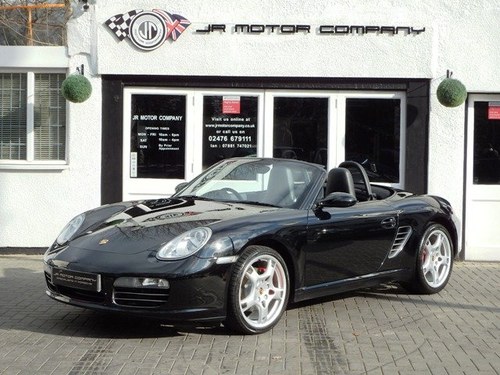 2006 Porsche Boxster 3.2 S Rare Jet Black 60000 Miles! VENDUTO