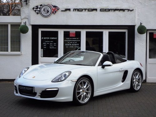 2014 Porsche Boxster 981 2.7 Manual Huge Spec only 23000 Miles! SOLD