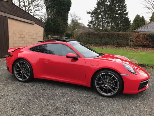 2019 PORSCHE 911 992 COUPE JUST 3K BIG SPEC SIMPLY STUNNING! VERKAUFT