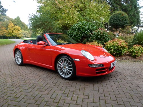 2007 Exceptional low mileage 911 C4S Convertible! SOLD