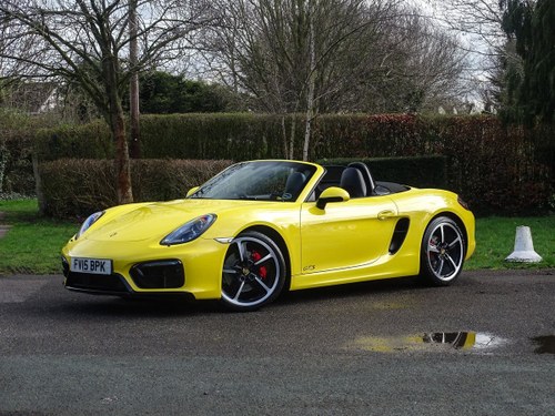 2015 Porsche BOXSTER SOLD