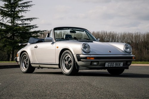 1985 Porsche Carrera 3.2-  owned by George Daniels The 1972 For Sale by Auction