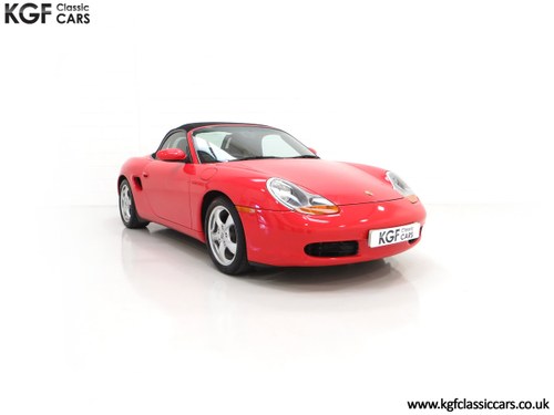 2002 A Stunning Porsche Boxster 986 with Only 30,968 Miles SOLD