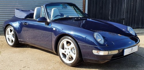 1997 Stunning 993 C4 Cabriolet Manual - Amazing History - 90k SOLD