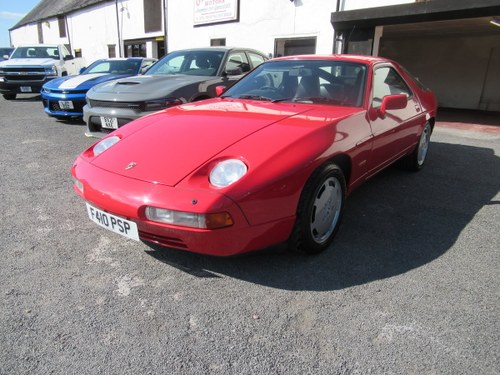 1988 PORSCHE 928 S4 AUTOMATIC WITH FSH SOLD