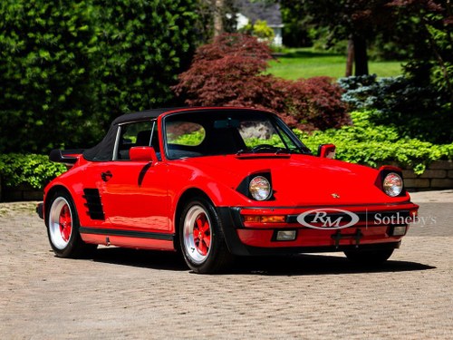 1988 Porsche 911 Turbo Flat-Nose Cabriolet For Sale by Auction