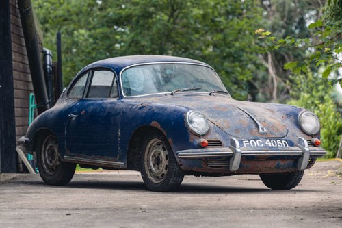 1965 Porsche 356C 1600 Super - Barn Discovery  For Sale by Auction