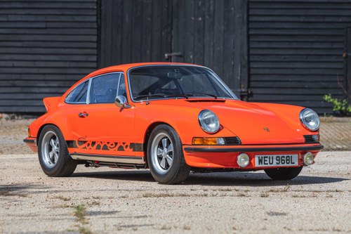 1973 Porsche 911 Carrera 2.7 RS Touring (M472) RHD For Sale by Auction
